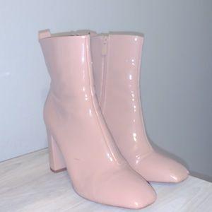 Nude booties